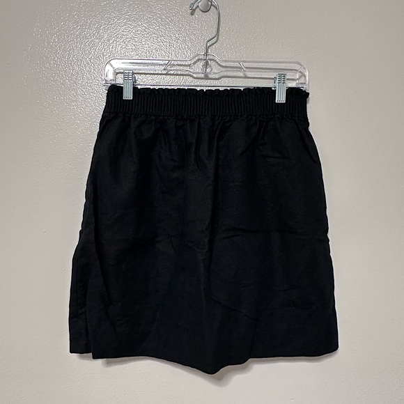 J Crew Factory - Skirt With Pockets - Black - Size 6 - Picture 2 of 4